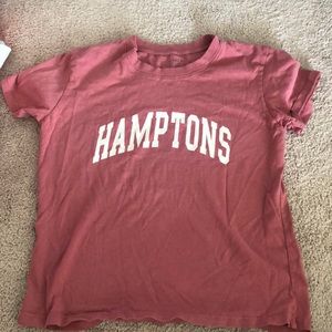 “Hamptons” Pink T-Shirt